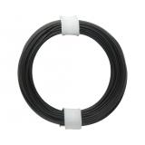 Standart-Kabel 0,14 mm²   schwarz, 10 m Ring