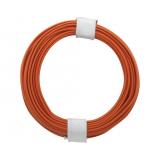 Standart-Kabel 0,14 mm²  orange, 10 m Ring