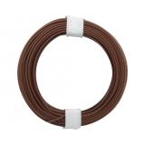 Standart Kabel 0,14 mm²   braun, 10 m Ring