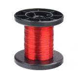 Kupferlackdraht, rot, d= 0,15mm, 100 m