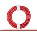 2-adriges Standart-Kabel 0,14 mm²  rot-braun