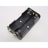 Batterie-Halter 2 x AA paralell mit Klipp