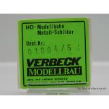 Verbeck H0 Loknummer 01 004 NS