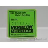 Verbeck H0 Loknummer 39 152 MS