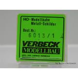 Verbeck H0 Direktionsschild Rbd Kassel MS