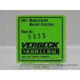 Verbeck H0 DB Emblem Dampflok NS