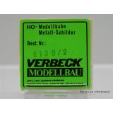 Verbeck H0 BW-Schild Mönchen-Gladbach NS