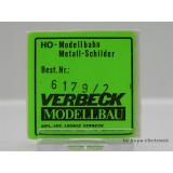 Verbeck H0 BW-Schild Osnabrück Hbf NS