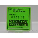 Verbeck H0 BW-Schild Paderborn NS