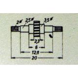 Günther 3064 Radachse