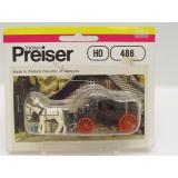 Preiser 486 Droschke geschlossen