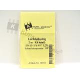 Lot bleihaltig, 0,6 mm Ø, SN60 / PB40