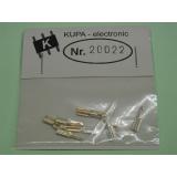 KUPA-elctronic 20022 1-polige Buchse mit Lötöse versilbert