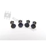 90001 H0 Federpuffer-Satz mit Sockelplatte d=5,25 mm (2 Paar)