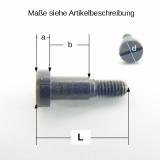 Roco 85723 Zylinderkopfschraube m Ansatz M2 x 3 mm vernickelt