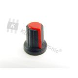 Poti-Knopf mit Markierung für 6 mm Achse, rot
