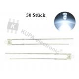 LED 1,8 mm weiß 50 Stück