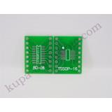 1 StückAdapter Platine SO16 / TSSOP16/ DIP16