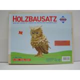 Holzbausatz Eule sehr schwer (K)