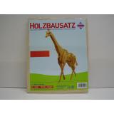 Holzbausatz Giraffe mittelschwer (K)