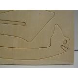 Holzbausatz Giraffe mittelschwer (K)