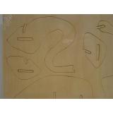 Holzbausatz Elefant schwer (G)