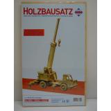 Holzbausatz Kranwagen schwer (G)