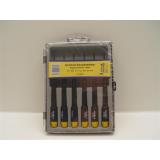 Sechskant-Schraubendreher Satz 0,7 mm - 2,5 mm (6 Stück)