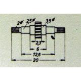 Günther 3064 Radachse
