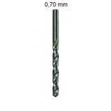 5x Spiralbohrer HSS 0,70 mm DIN 338