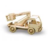 Holzbausatz Hubwagen schwer G)