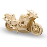 Holzbausatz Renn-Motorrad schwer (G)