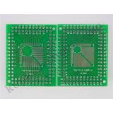 1 Stück Adapter Platine TQFP 0,8mm / TQFP 0,5 mm