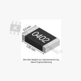 1 - 9,1 K-Ohm SMD Widerstand, ± 1 %, 0,063W (50 Stück)