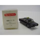 HO  800 03 28 Opel Rekord A Taxi Schwarz