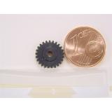 Zahnrad gerade 25 Z Modul 0,4 Bohrung 2mm