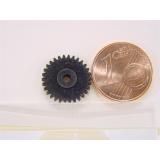 Zahnrad gerade 30 Z Modul 0,4 Bohrung 2mm 